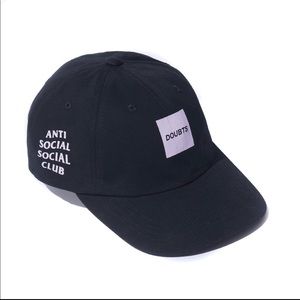 Anti Social Social Club Doubts Black Cap